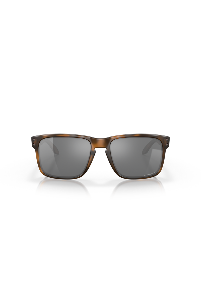 Oakley - Holbrook™ in Matte Brown Tortoise Frames with Prizm Black Lenses - OO9102-F455