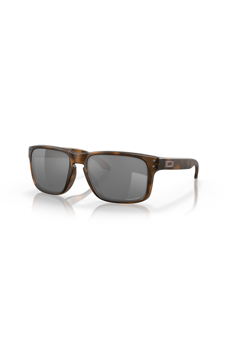 Oakley - Holbrook™ in Matte Brown Tortoise Frames with Prizm Black Lenses - OO9102-F455