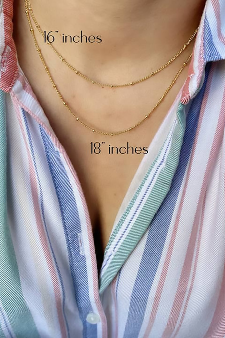 GoldFi - 1mm Satellite Chain in Gold - 18in