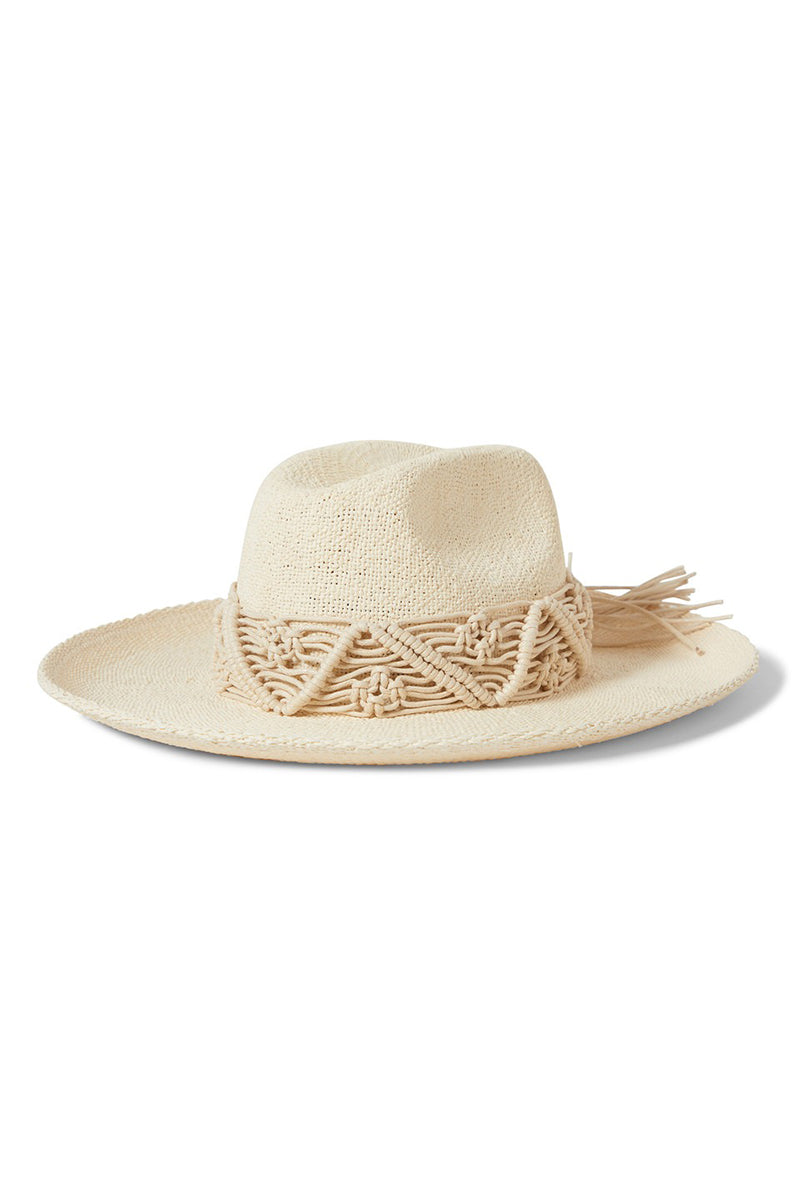 Brixton - Matteo Straw Hat in Bone/Bone