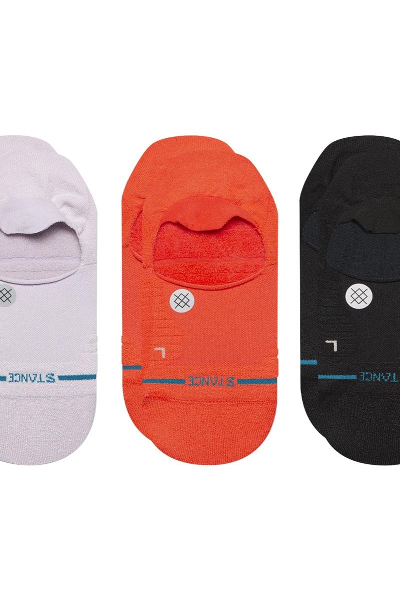 Stance - Stance Light Performance No Show Socks 3 Pack in Coral