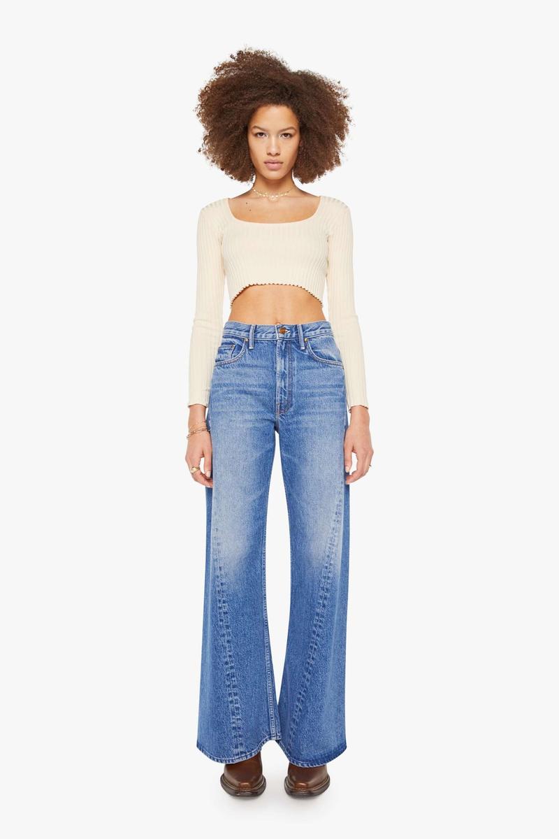 Mother Denim - The Lemon Twist Sneak in Rolling In The Dough