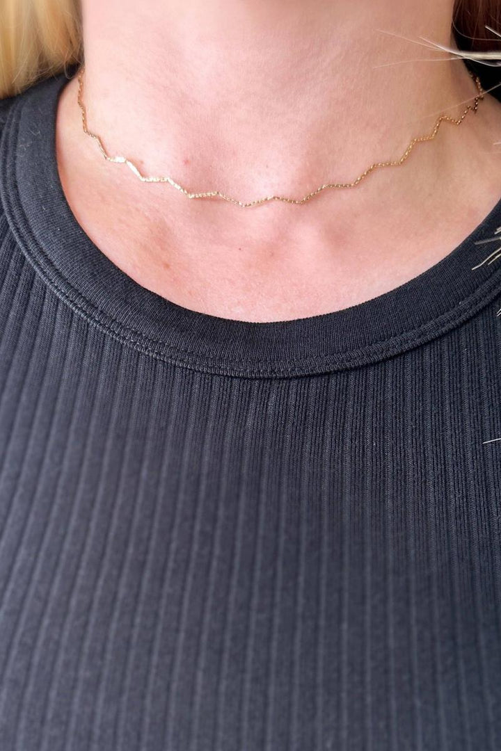 GoldFi - Zig Zag Choker