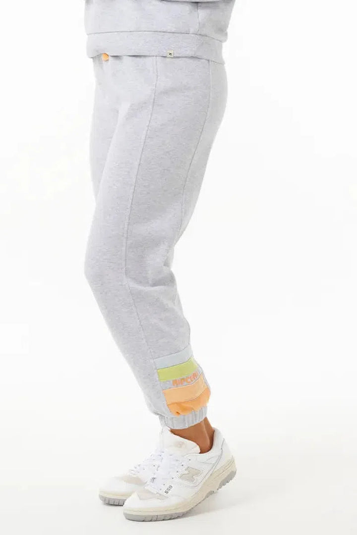 Rip Curl - High Tide Track Pants in Light Grey Marle