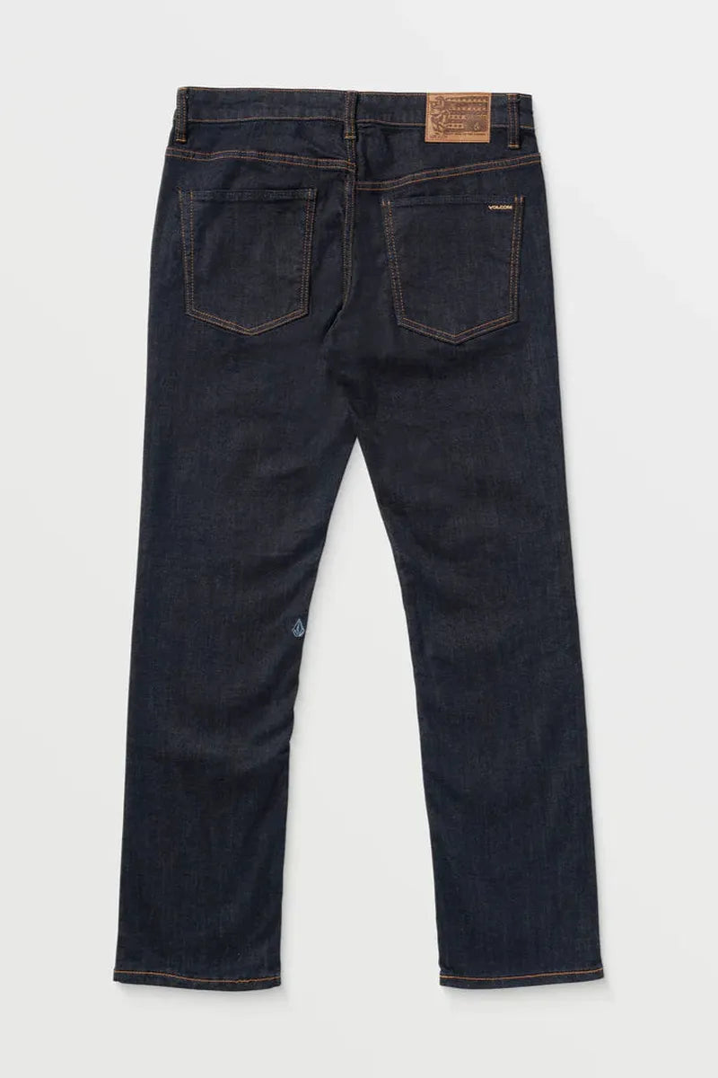 Volcom - Solver Modern Fit Jeans in Rinse