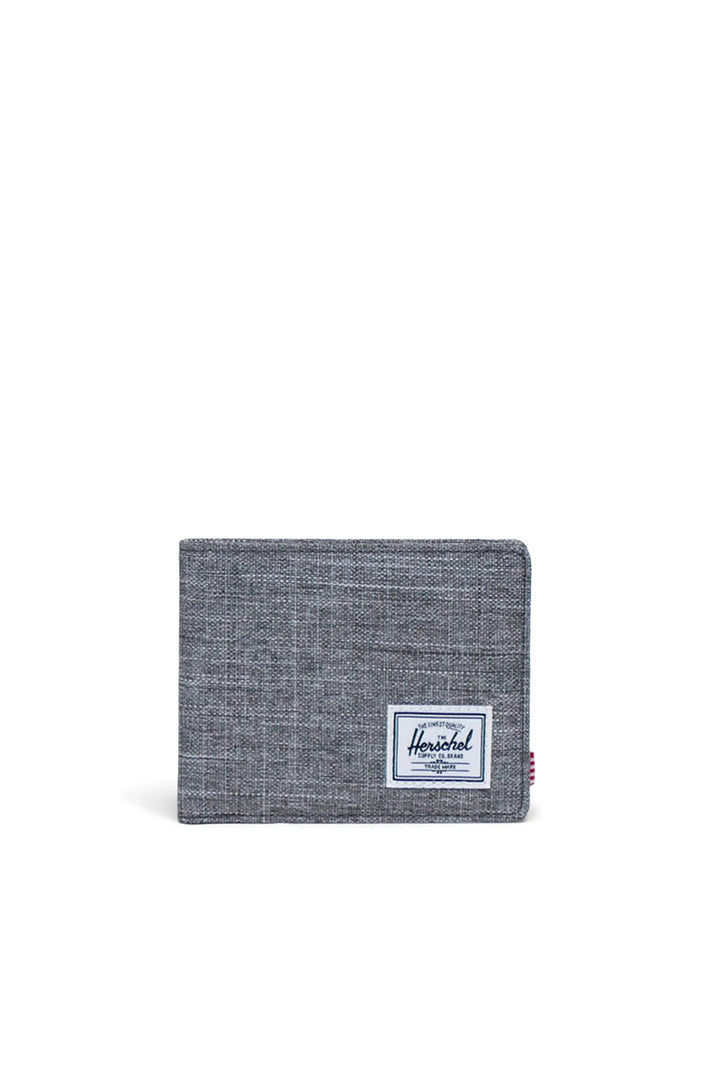 Herschel - Roy Wallet in Raven Crosshatch