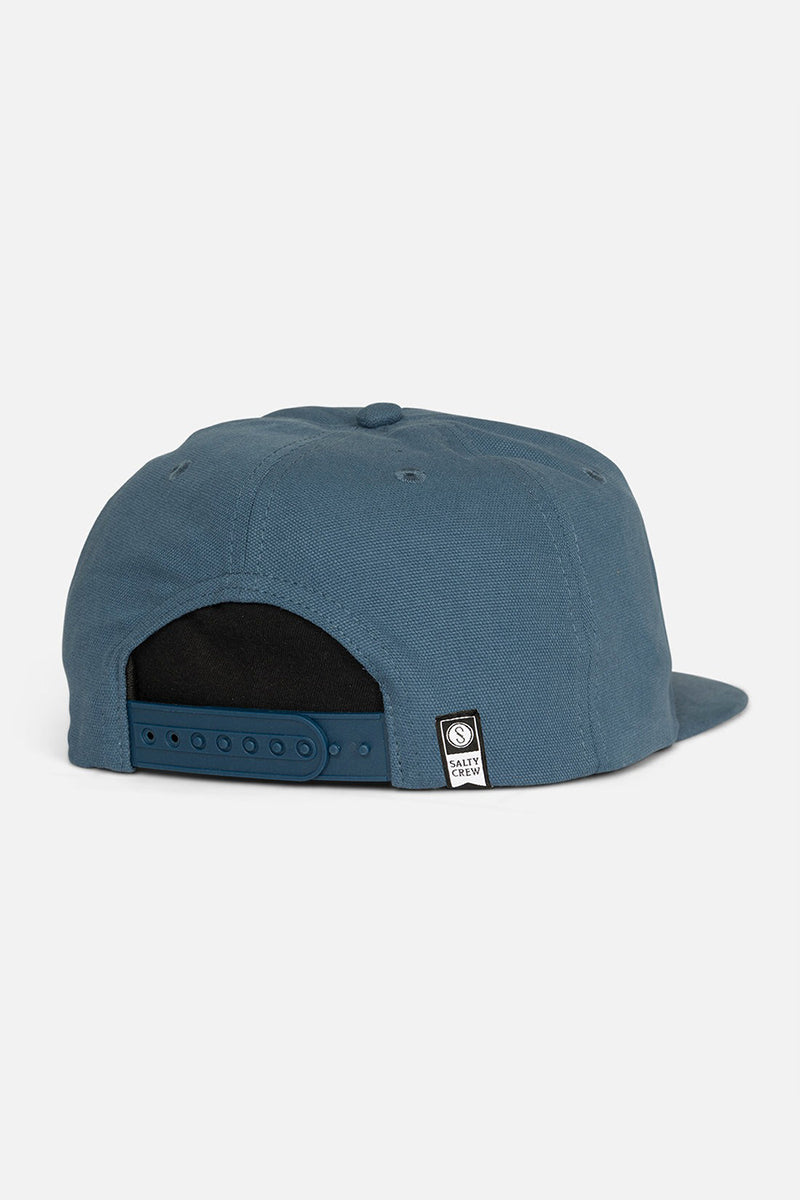 Salty Crew - Coastal 5 Panel Hat in Channel Blue