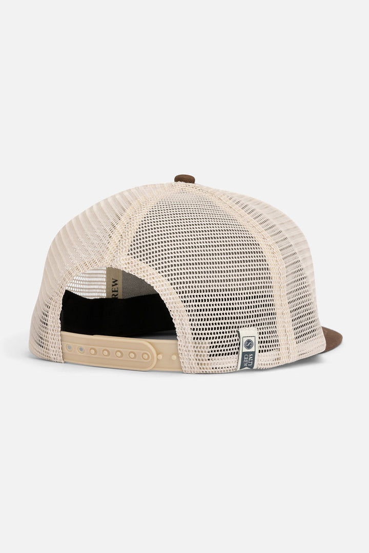 Salty Crew - Ashore Trucker Hat in Charcoal Brown