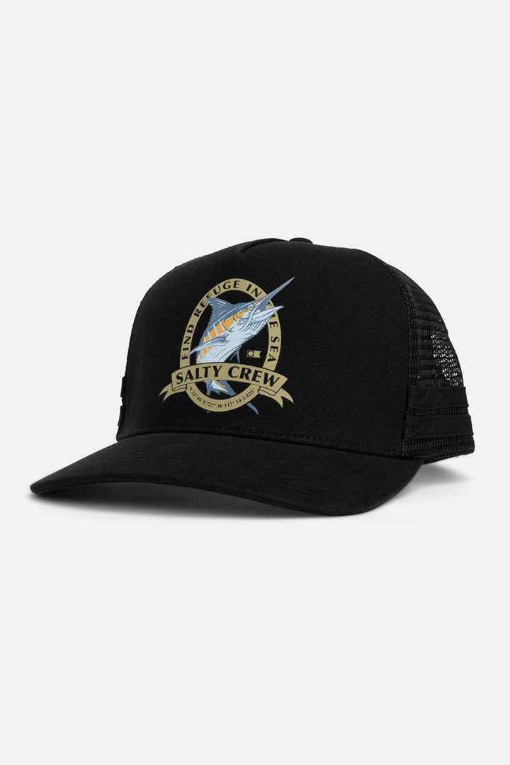 Salty Crew - Bill Club Trucker Hat in Black