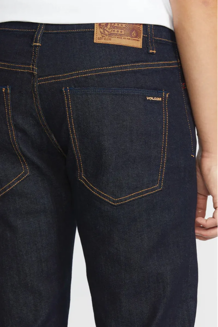 Volcom - Solver Modern Fit Jeans in Rinse