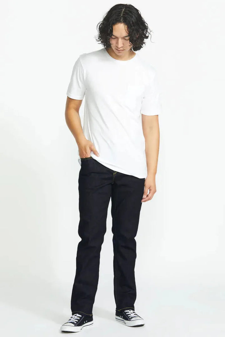 Volcom - Solver Modern Fit Jeans in Rinse
