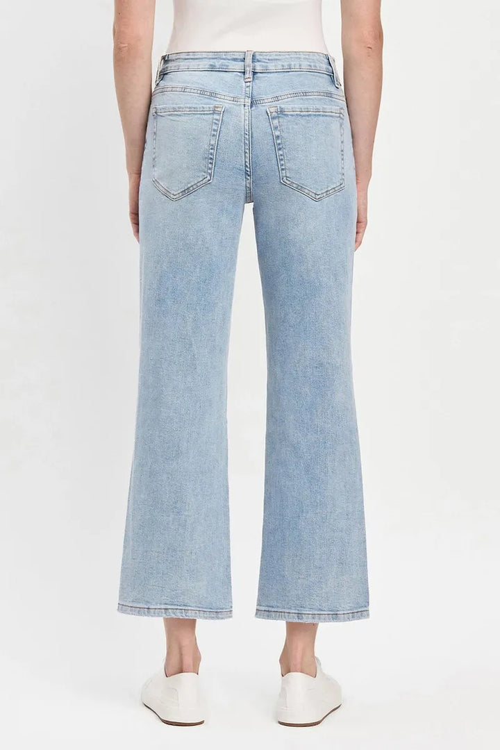 VERVET by FLYING MONKEY - Mid Rise Dad Jeans in Deference