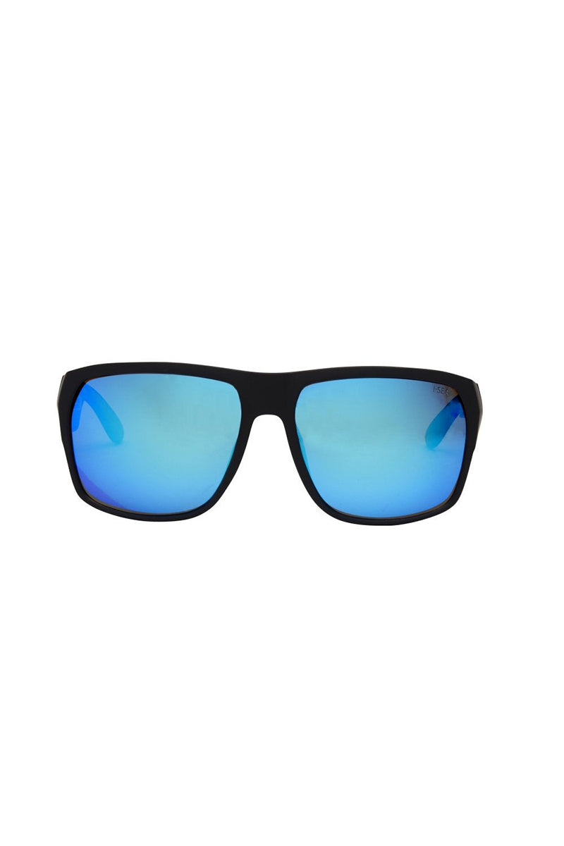 I-SEA - Nick 1 in Black Frames with Blue Polarized Lenses