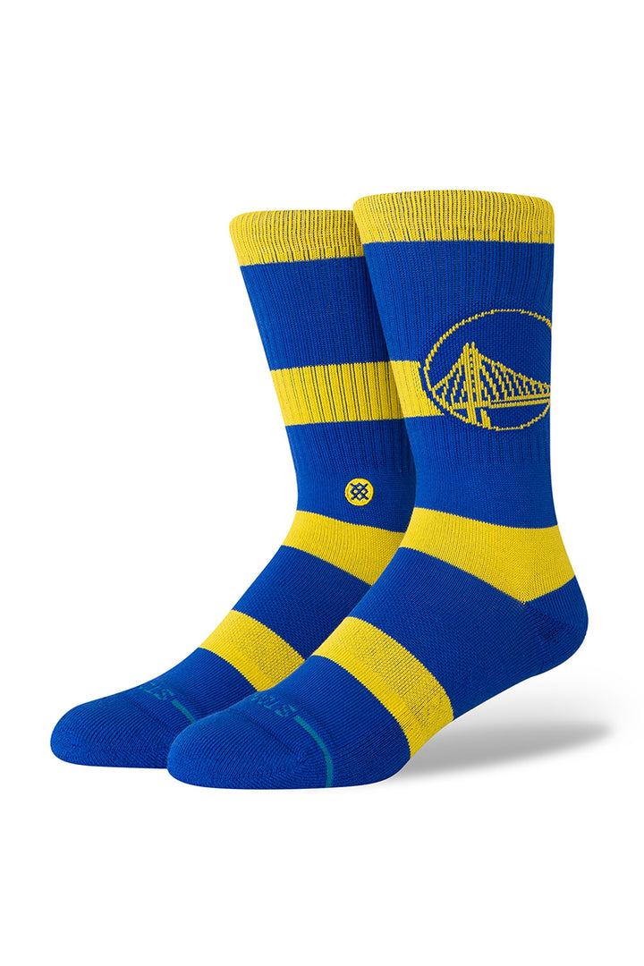 Stance - NBA 2024 Prep Crew Socks for Golden State Warriors in Royal