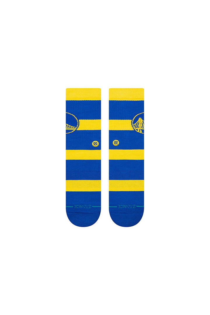 Stance - NBA 2024 Prep Crew Socks for Golden State Warriors in Royal