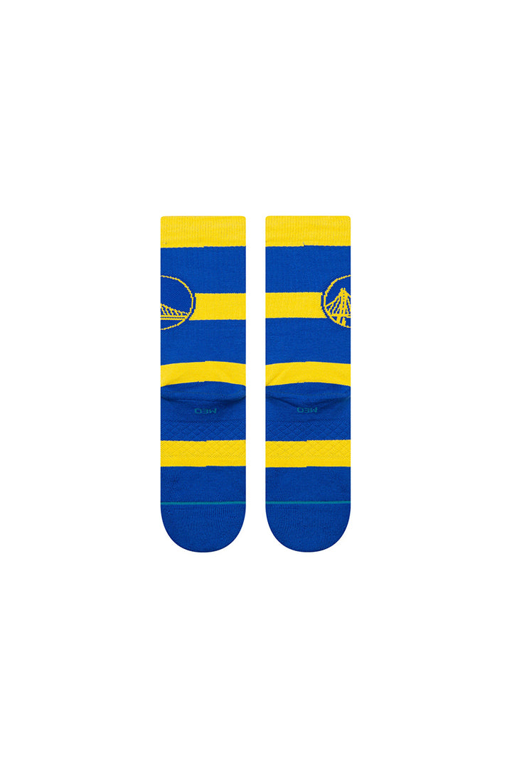 Stance - NBA 2024 Prep Crew Socks for Golden State Warriors in Royal