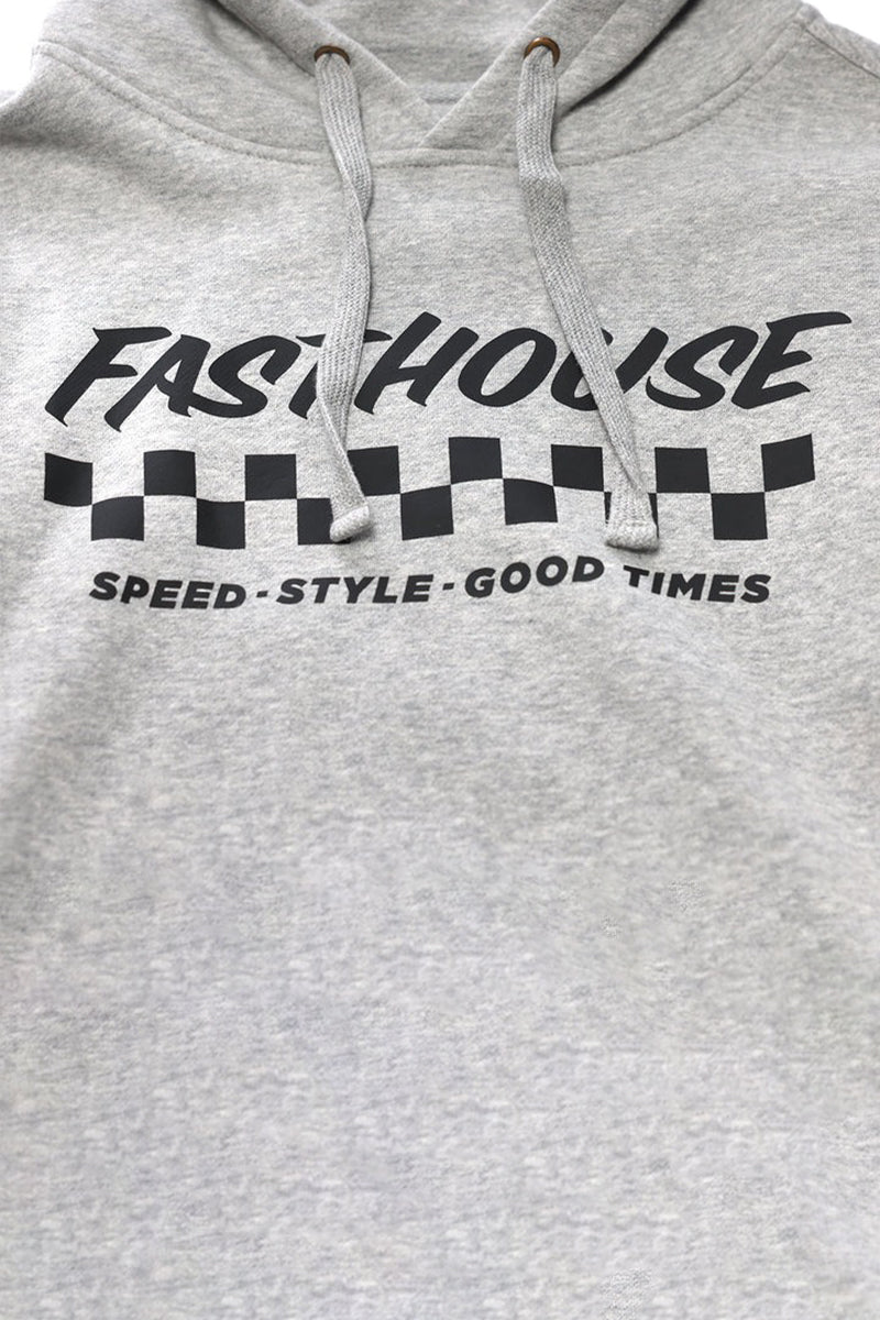 FASTHOUSE - Apex Hooded Pullover in Heather Grey