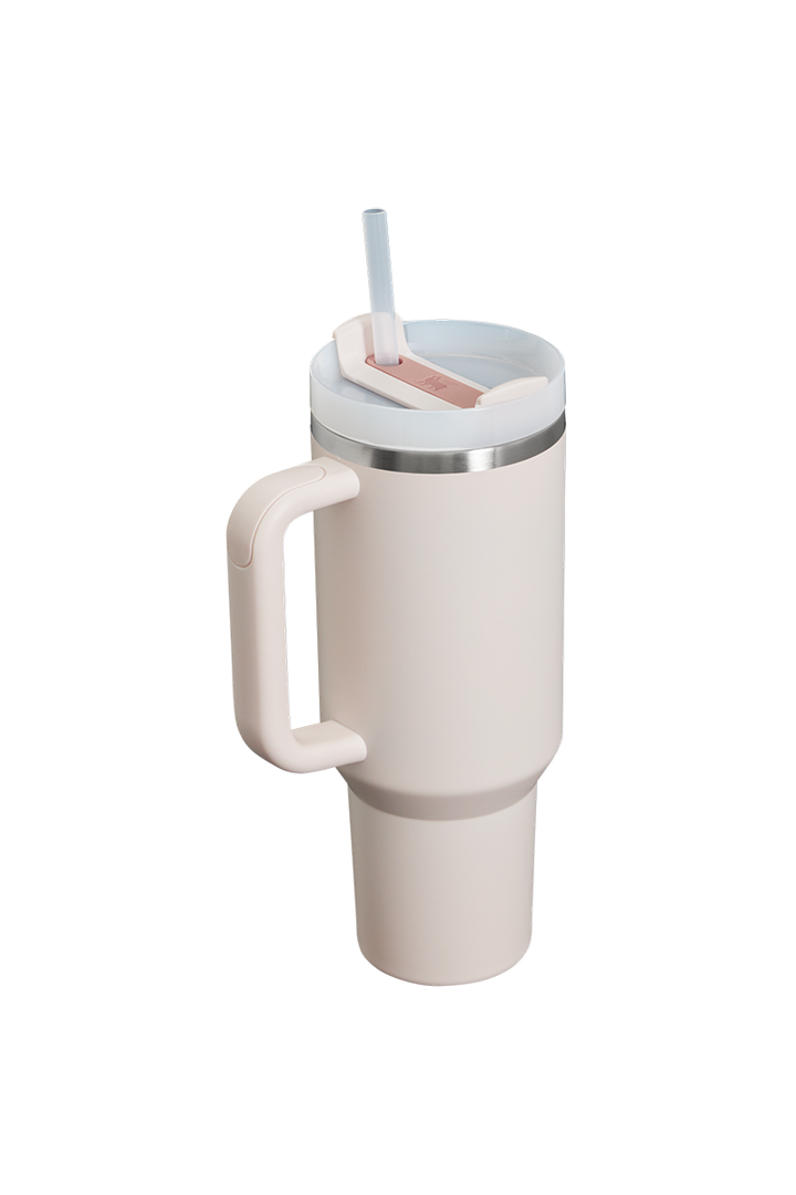 Stanley - The Quencher H2.0 FlowState™ Tumbler in Rose Quartz 2.0 (40oz)