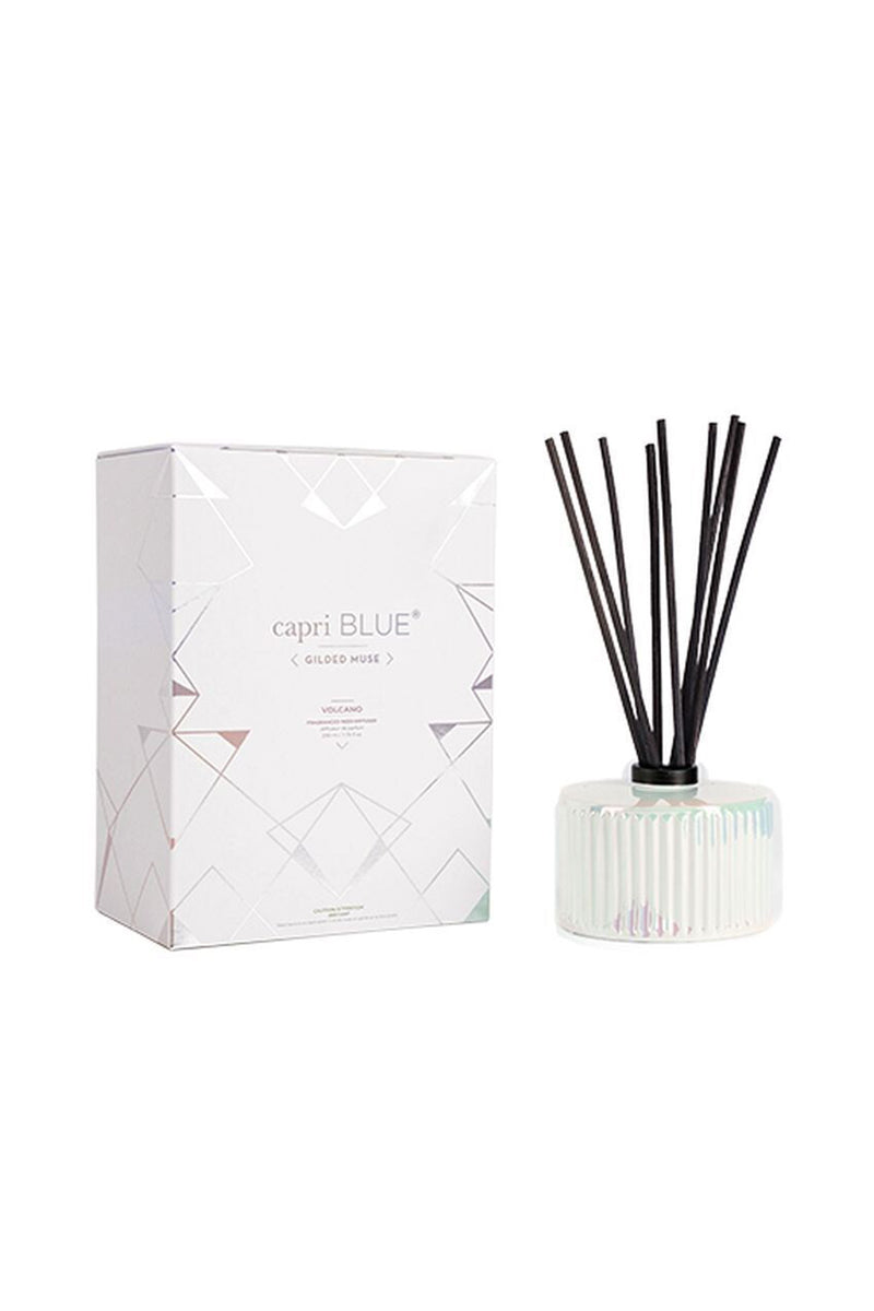 capri BLUE - Volcano Gilded Reed Diffuser - 7.75oz