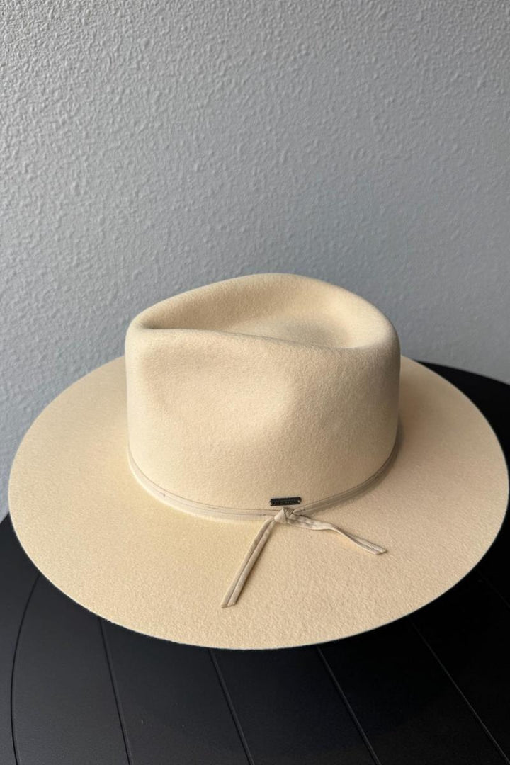 Brixton - Cohen Cowboy Hat in Macadamia