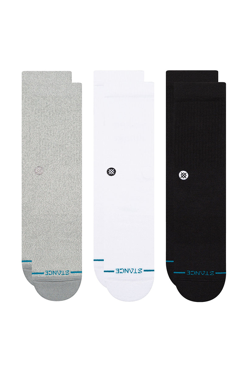 Stance - ICON Crew Socks in Multi - 3 Pack
