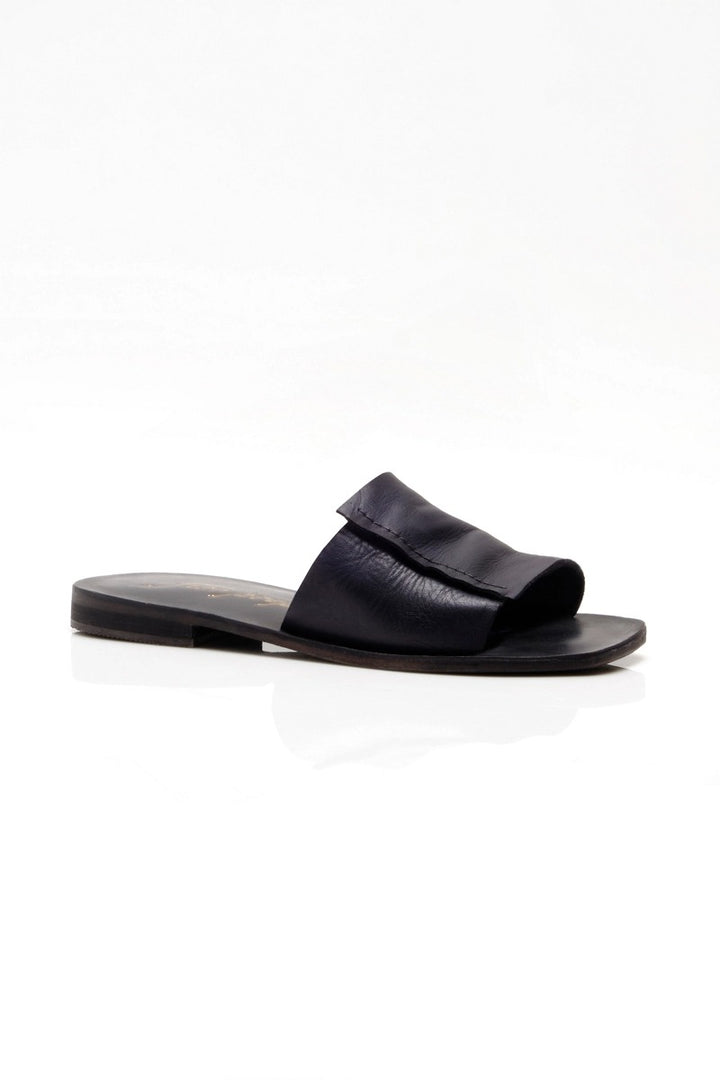 Free People - Veronica Slide Sandals in Black