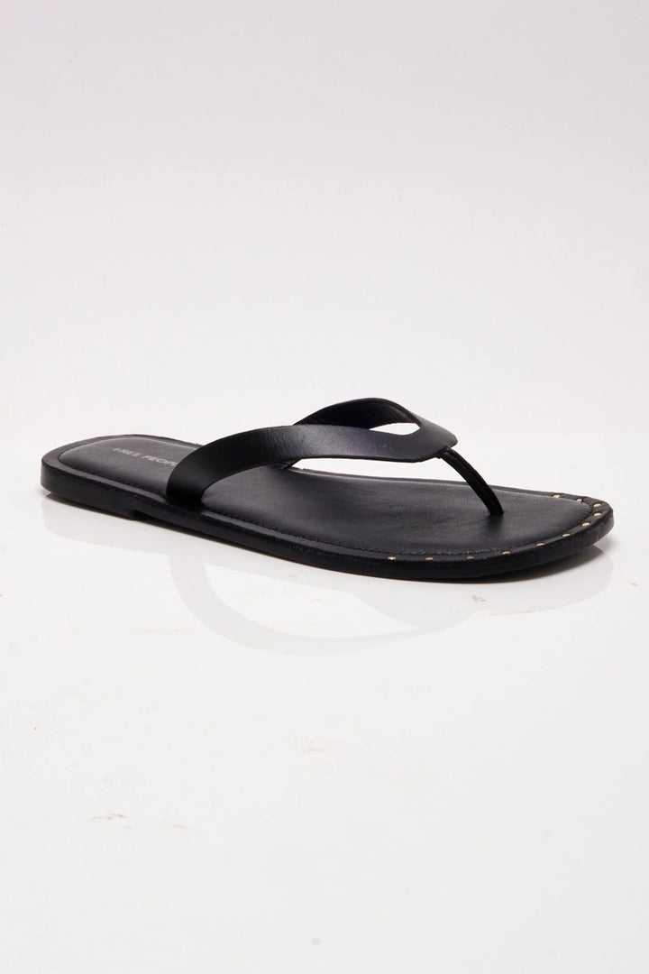 Free People - Sona Thong Sandals in Black
