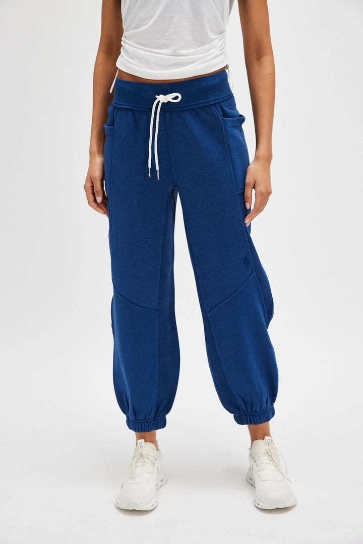Free People Movement - Making It Joggers in Black Grape