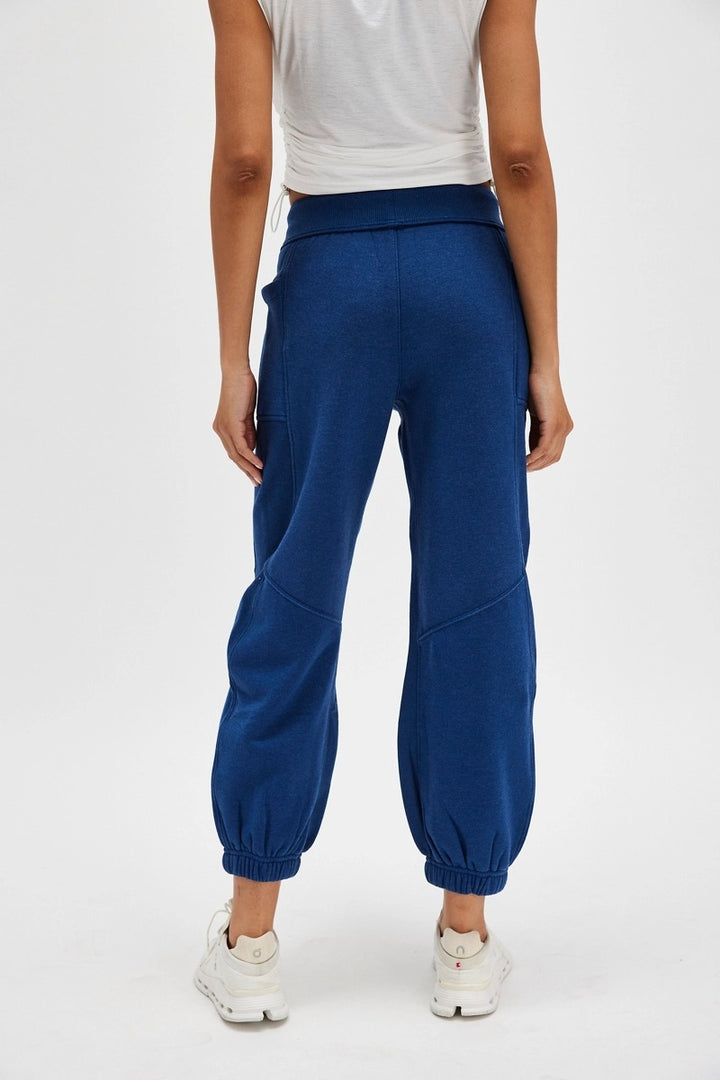 Free People Movement - Making It Joggers in Black Grape