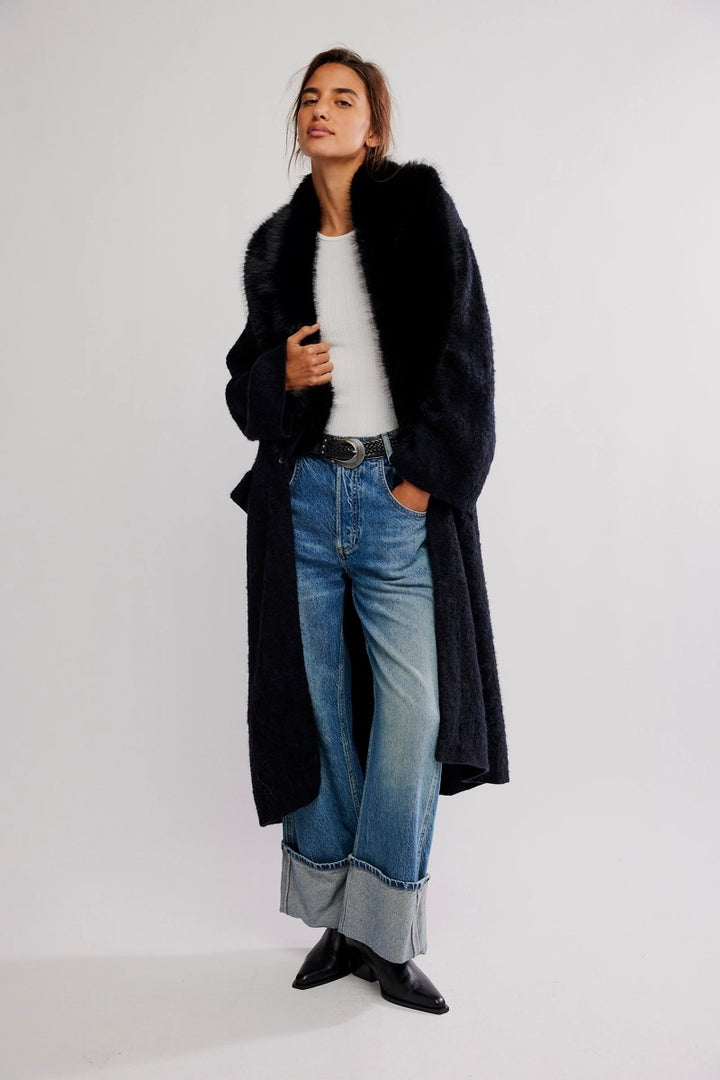 Free People - Twided Love Coatigan in Black