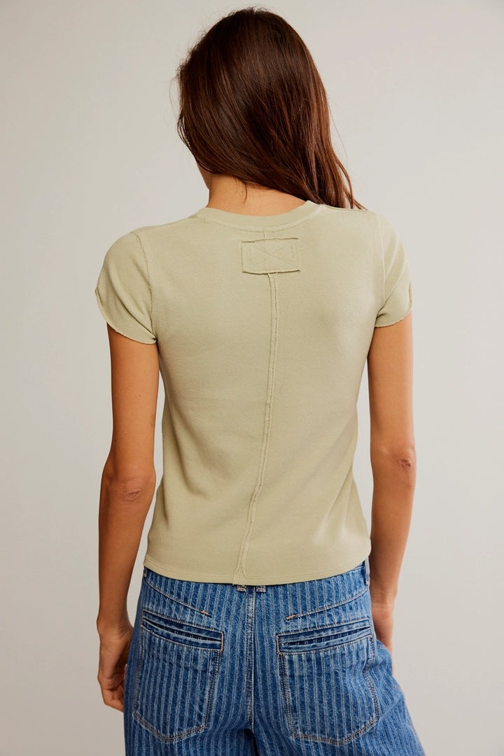 Free People - The Tee That Got Away in Washed Sage