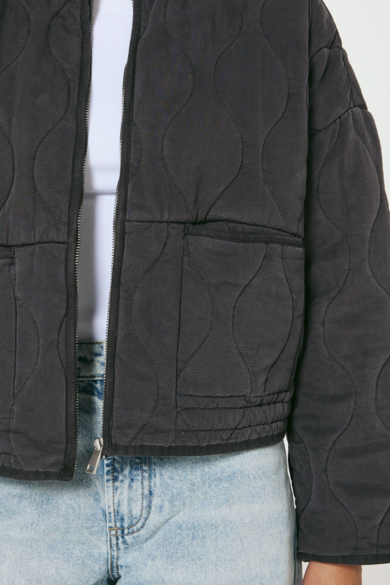 7DIAMONDS - Rory Full-Zip Jacket in Anthracite