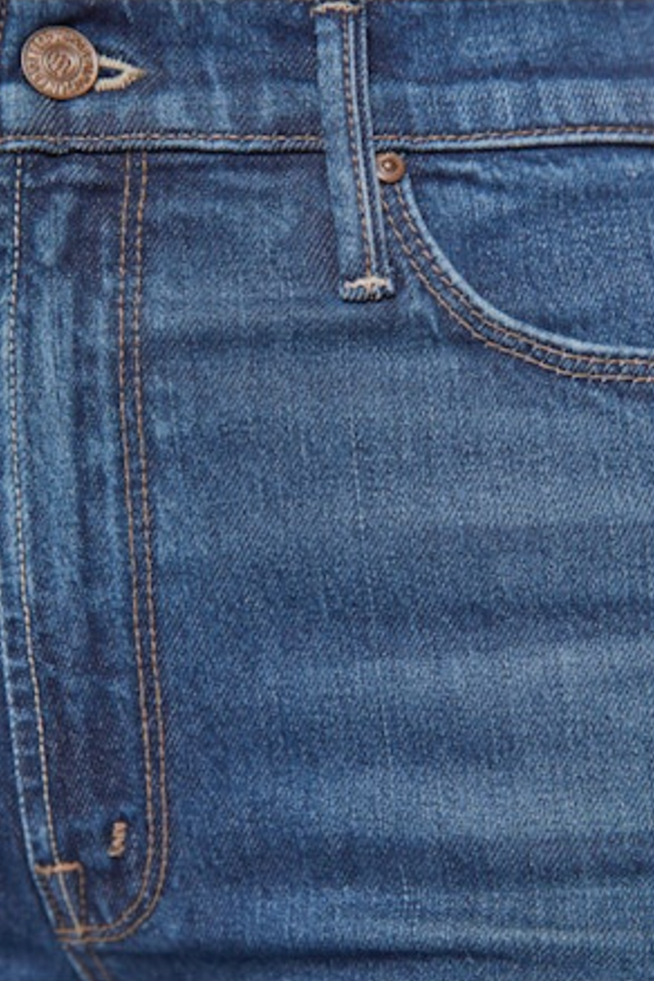 Mother Denim - High Waisted Runaway in Shine On