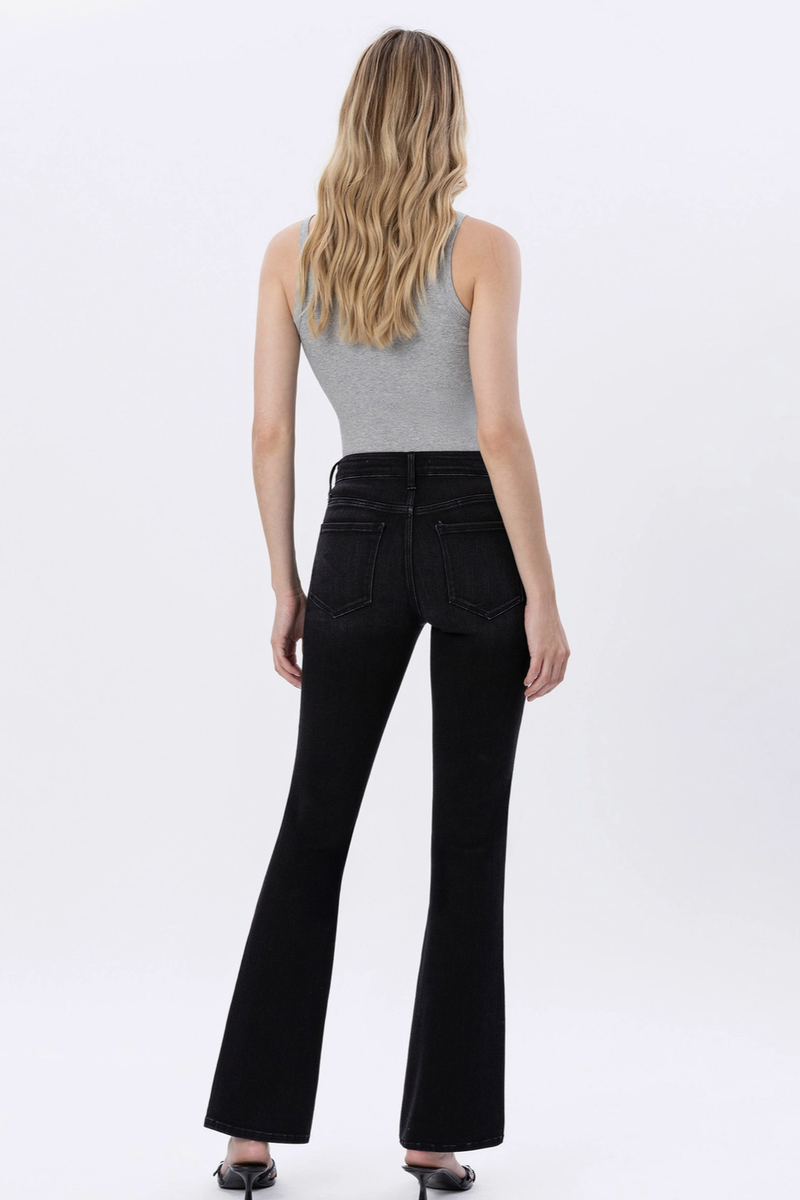 FLYING MONKEY - Mid Rise Bootcut Jeans in Evaluative