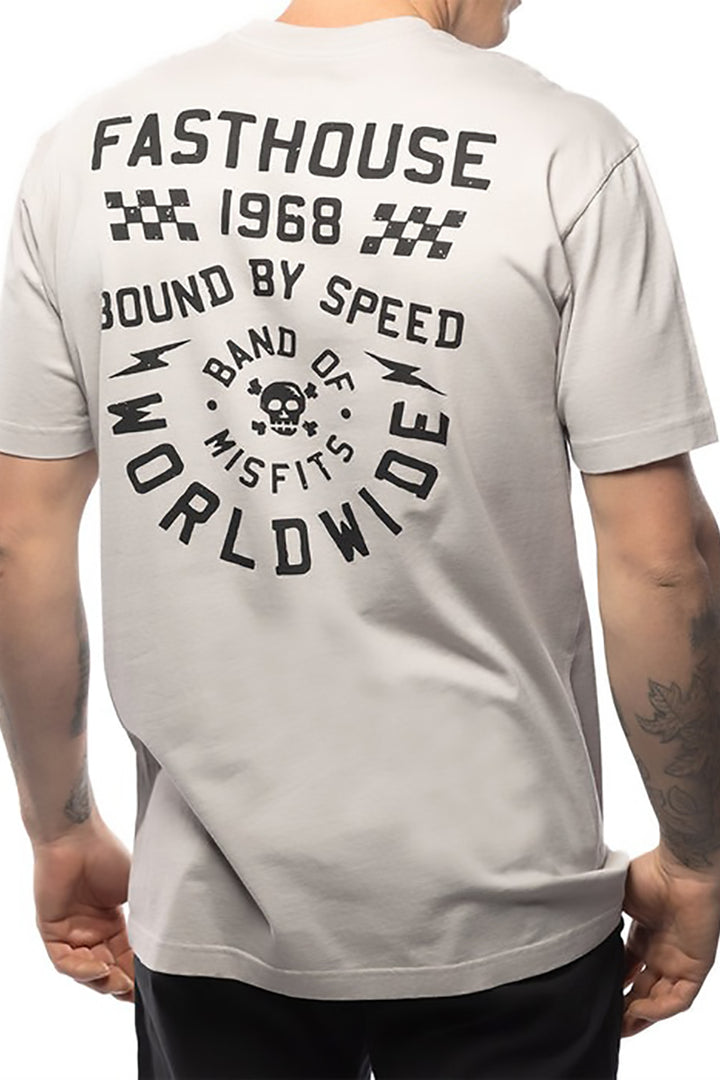 FASTHOUSE - Seaver Tee in Light Grey
