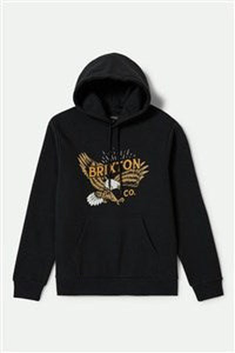 Brixton - Keeler Hoodie in Black