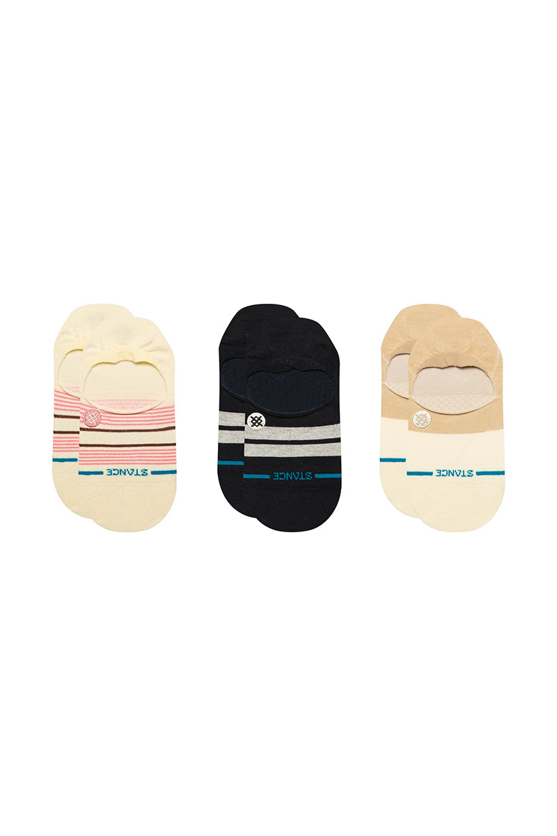 Stance - Cotton No Show Socks in Canvas - 3 Pack