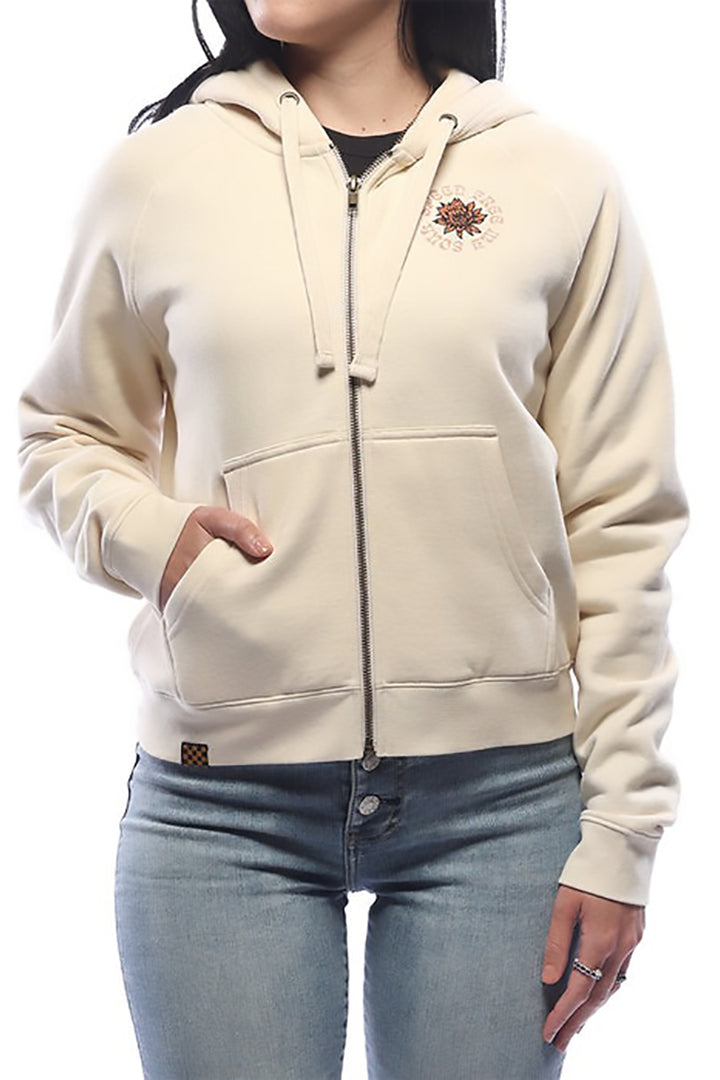 FASTHOUSE - Desert Stars Women's Hooded Zip-Up in Chalk
