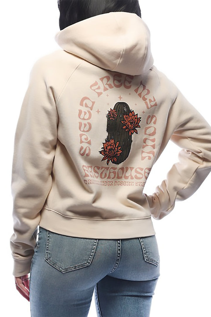 FASTHOUSE - Desert Stars Women's Hooded Zip-Up in Chalk