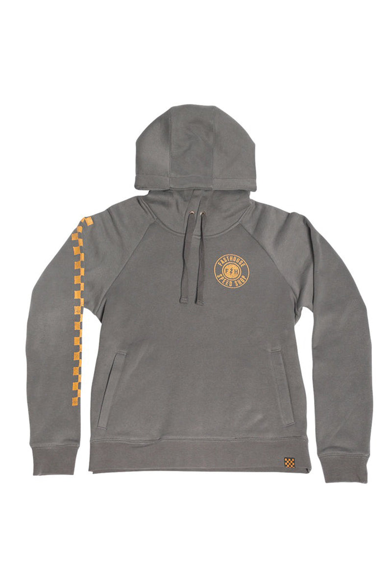 FASTHOUSE - Stray Women's Hooded Pullover in Dark Gray