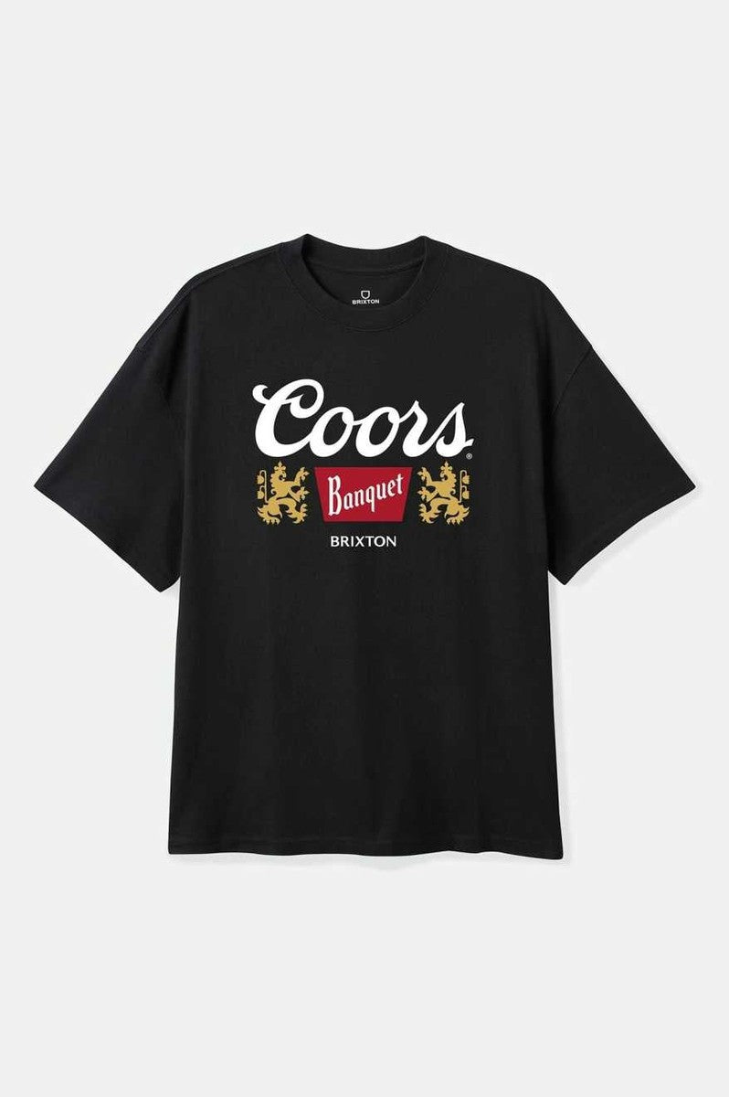 Brixton - COORS Start Your Legacy Griffin T-Shirt in Black