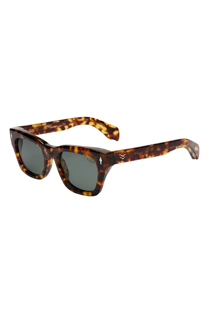 I-SEA - Crosby with Tort Frames and Green Polarized Lenses