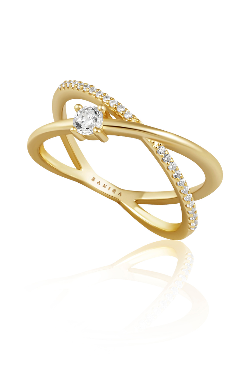 Sahira Jewelry - Zelda Gold Ring - Size 6