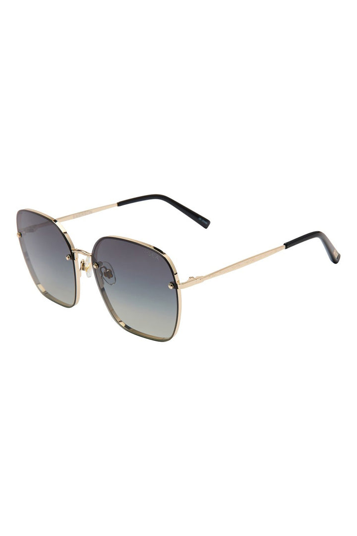 I-SEA - Emerson with Gold Frames and Smoke Gradient Polarized Lenses