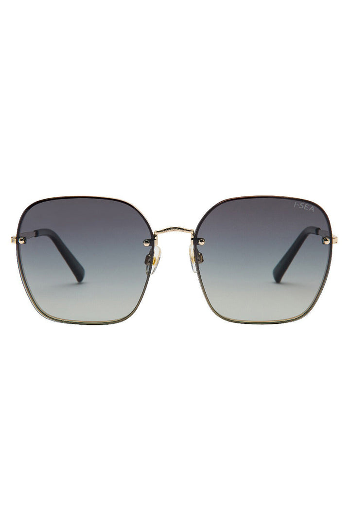 I-SEA - Emerson with Gold Frames and Smoke Gradient Polarized Lenses