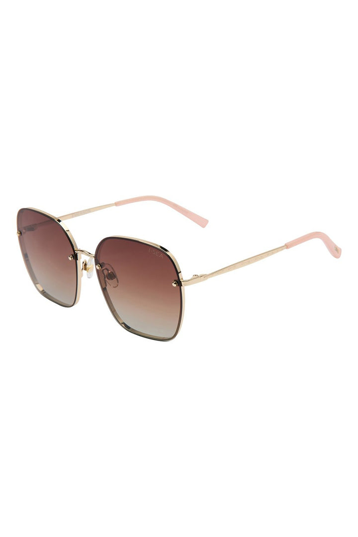 I-SEA - Emerson with Gold Frames and Brown Gradient Polarized Lenses