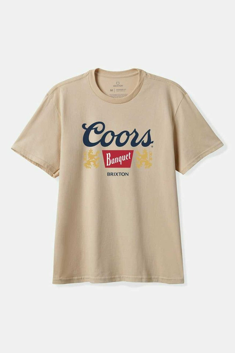 Brixton - COORS Start Your Legacy Griffin T-Shirt in Cream
