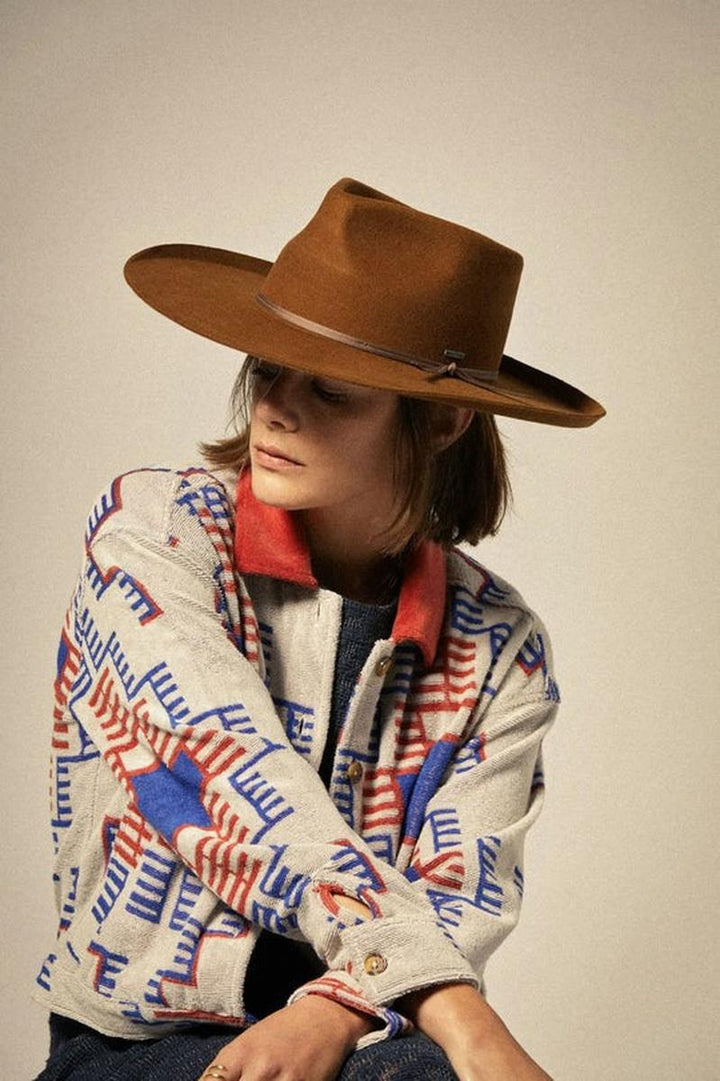 Brixton - Marlow Rancher Hat in Coffee