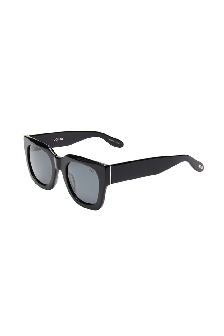 I-SEA - Jolene with Black Frames and Smoke Polarized Lenses