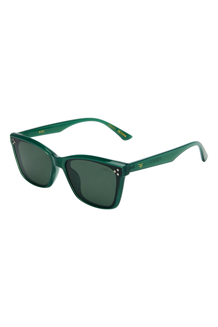I-SEA - Kiki with Kale Frames and Green Polarized Lenses